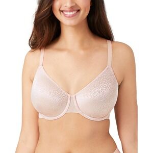 Wacoal Women's Back Appeal Front‎ Close Contour T-Shirt Bra Rose Size 38H 38 H